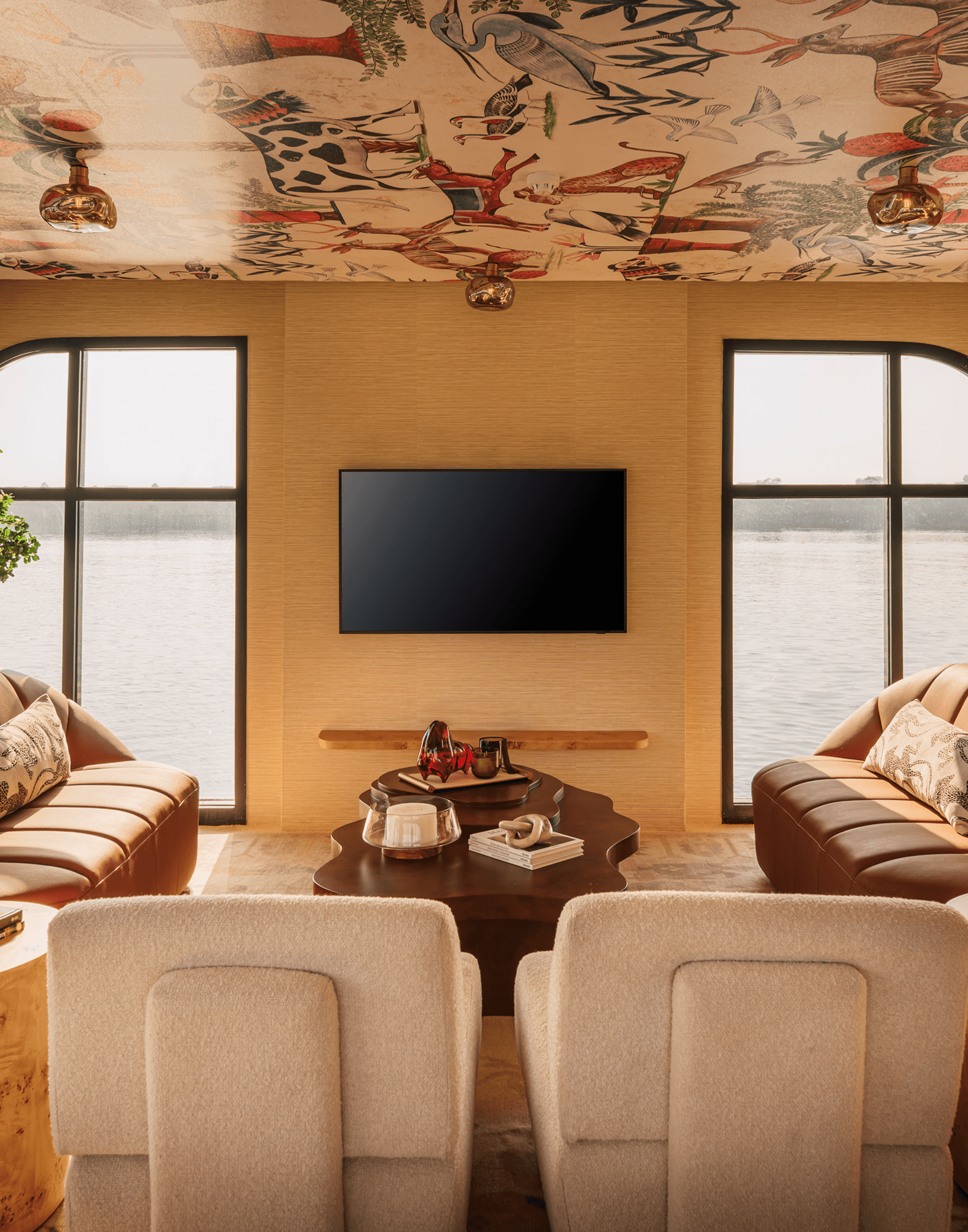 Scenic Nile view from Al Mourad Dahabiya